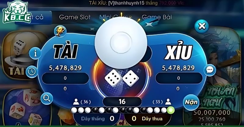 tài xỉu livestream